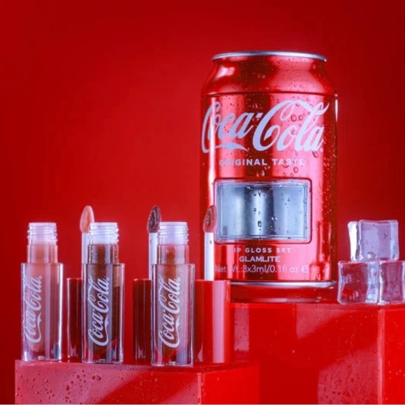Glamlite Other - Glamlite Coca Cola Original Lip Gloss Set